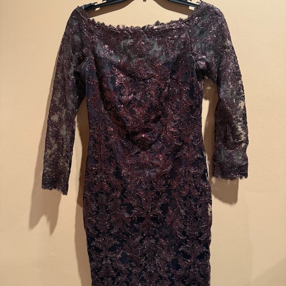 Tadashi Shoji Cocktail Dress (Chocolate Evening Dress)